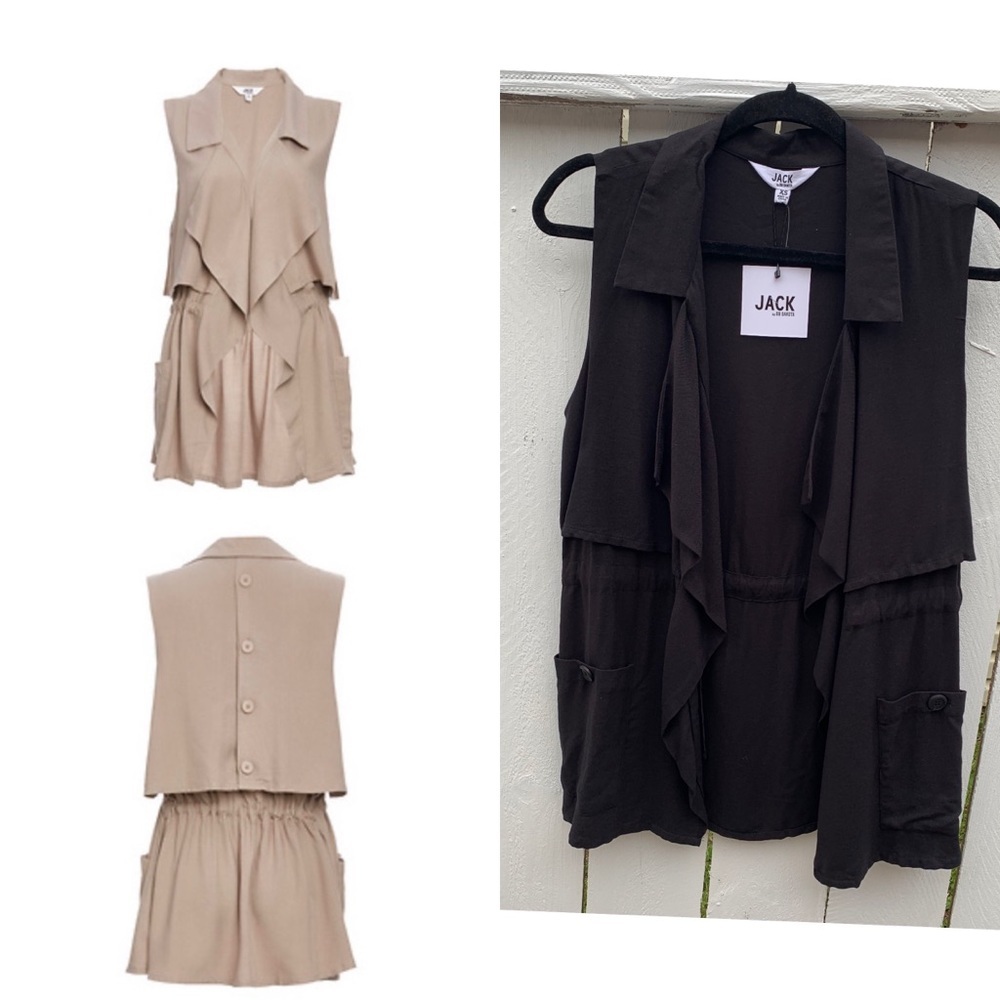 Jack by‎ B.B. Dakota  Black Vest
